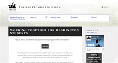 Desktop Screenshot of collegepromisewa.org